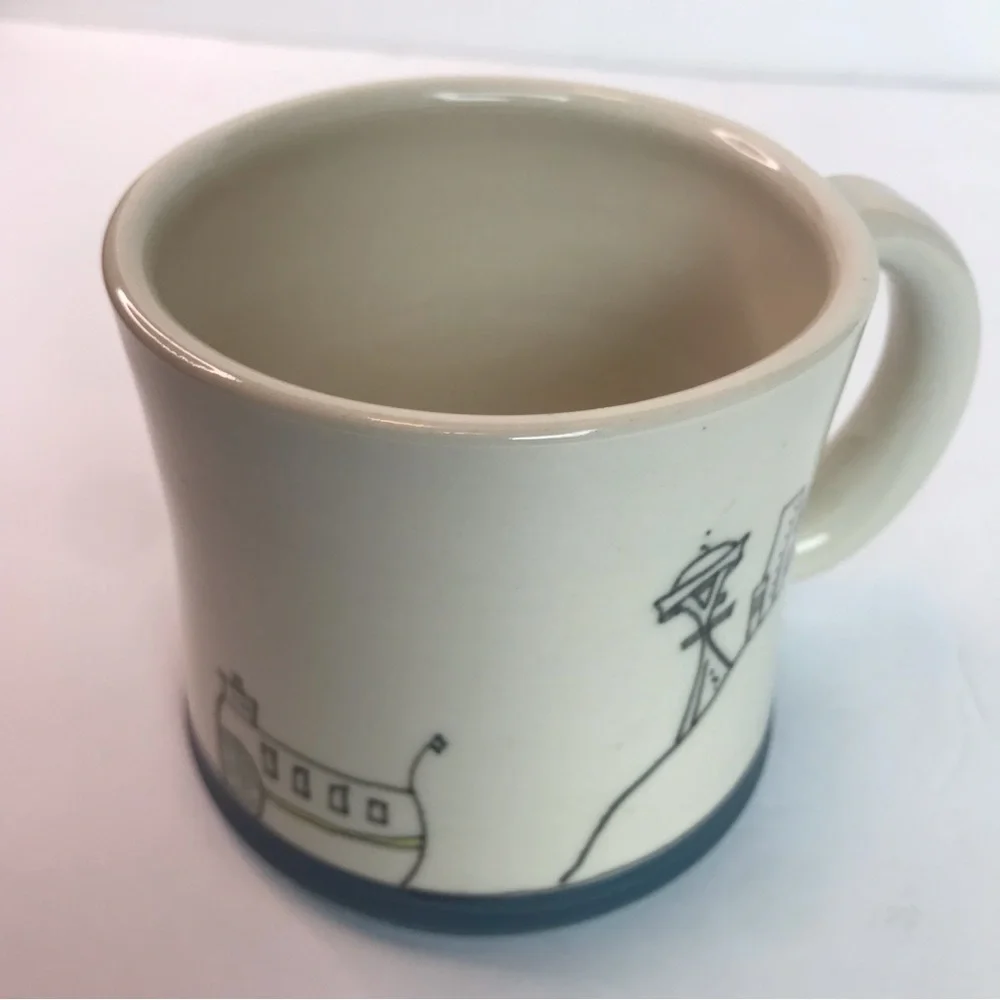 Downing Pottery Bainbridge Island Mug in Dark Blue